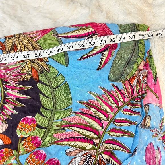 RACHEL Rachel Roy Tropical Print Wrap Maxi Skirt - Picture 11 of 11